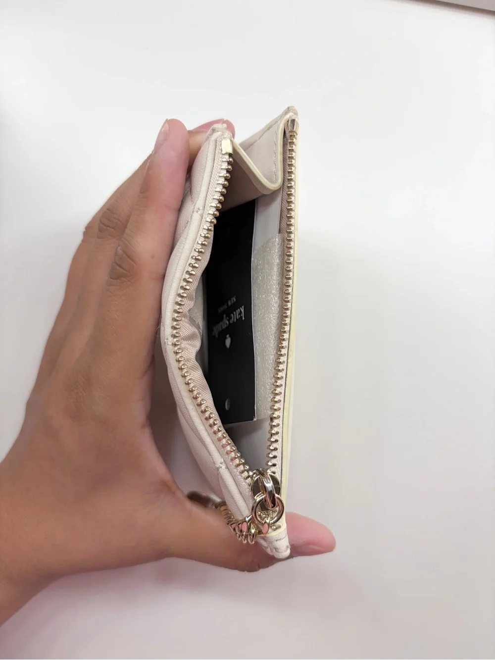 Kate Spade Carey Quilted Key Ring Card Holder